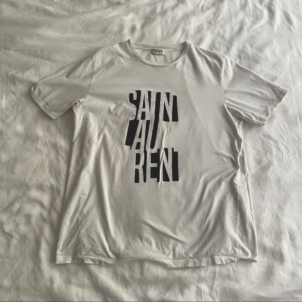 SAINT LAURENT// tshirt